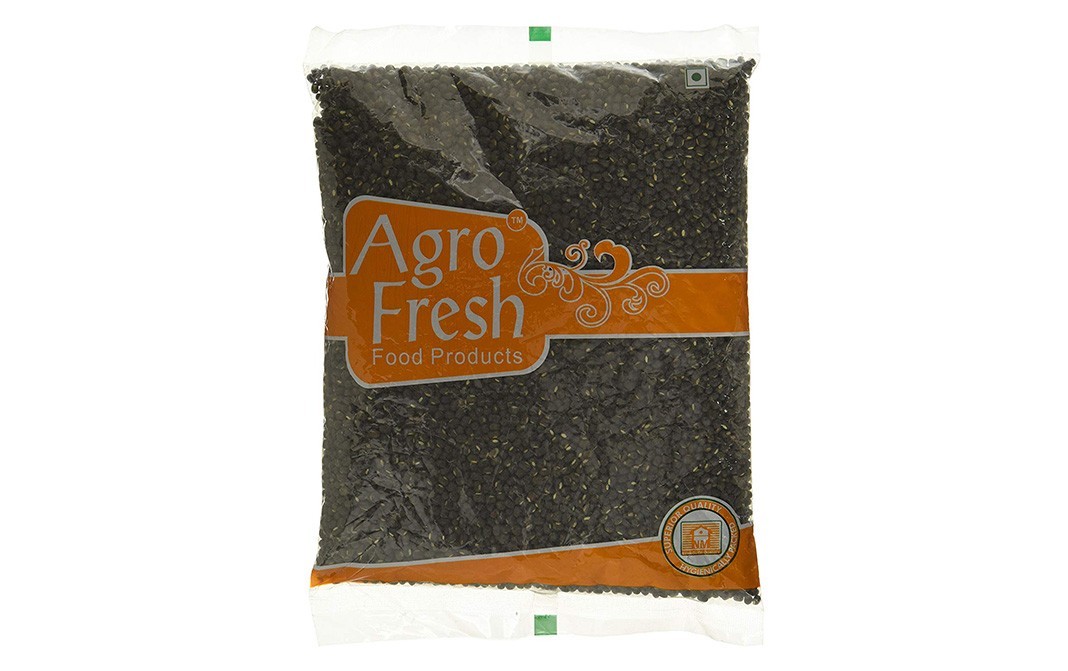 Agro Fresh Whole Black Urad    Pack  1 kilogram